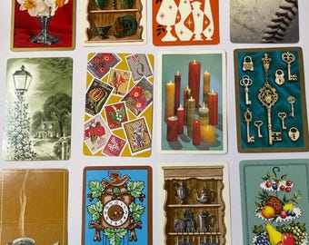 12 from the house items standard size playing cards