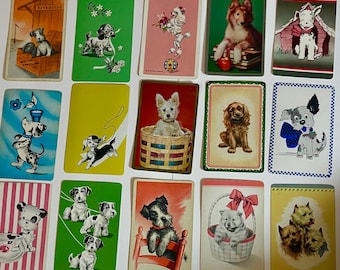 15 adorable dogs playing cards