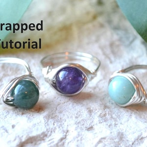 Wire Wrapped Ring Tutorial - Jewelry Tutorial - Ring Tutorial