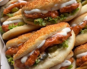 Cheesy Dynamite Chicken Buns Recipe PDF Download + Video