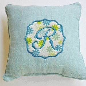 Divine Elegant Monogram Machine Embroidery Font Alphabet
