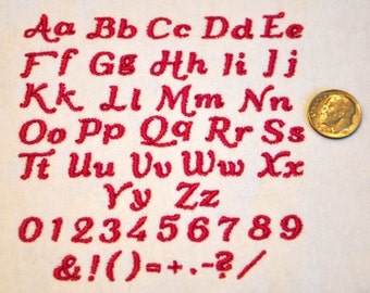 Tiny Script Font 3
