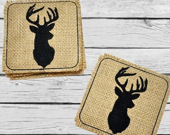 ITH Coasters Whitetail Buck Coasters In the Hoop