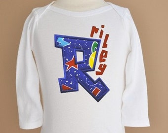 Chunk N Rocks Applique Font Machine Embroidery Alphabet