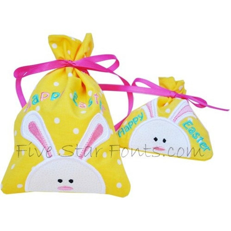 ITH Easter Treat-Gift Bags in the Hoop image 1