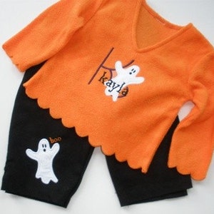 EXCLUSIVE Ghost Monogram Font Halloween Alphabet Machine Embroidery