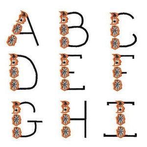 EXCLUSIVE BOO Monogram Font - Etsy