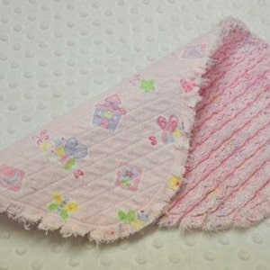 ITH Raggy Chenille Burp Cloth - Easy In The Hoop