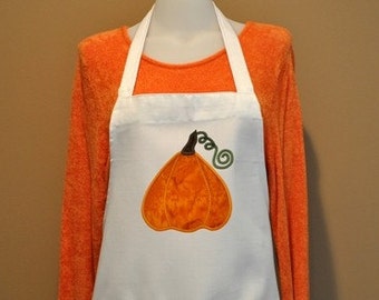 Thanksgiving Pumpkin Applique - 3 sizes Machine Embroidery Designs