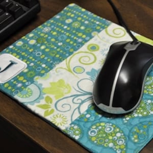 ITH Pieced Mousepads In The Hoop Craft Show Christmas Gift Embroidery