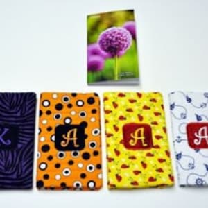 ITH Pocket Calendar Planner Cover In the Hoop 5x7