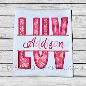 Split LUV Applique