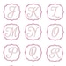 Divine Elegant Monogram Machine Embroidery Font Alphabet - Etsy