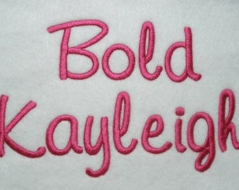 Bold Kayleigh Font - 5 sizes