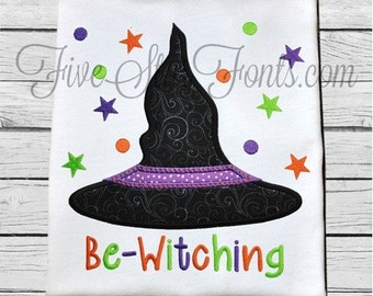 Be-Witching Witch Hat Applique