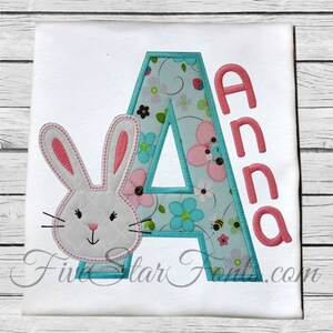 Bunny Applique Font