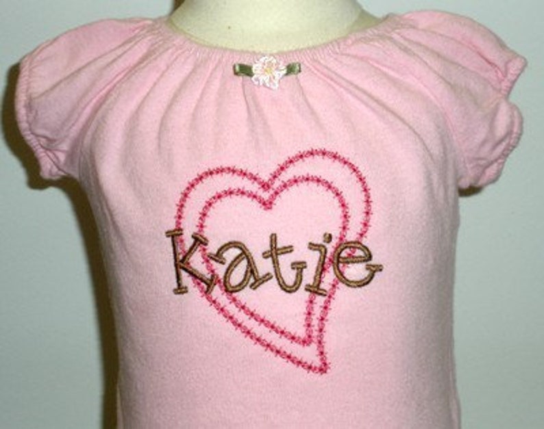 Kiddo Font in 4 Sizes Machine Embroidery Alphabet image 1