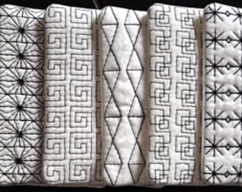 ITH Coasters Decorative 4x4 NO SEW Coasters - In the Hoop