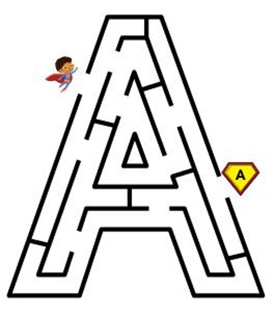 100 Maze Worksheets Kids Printable | Mazes Printable | Easy for ...