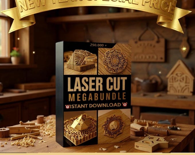 Laser Cut Files Mega Bundle, 300k Files 3D 2D, Laser Cut Designs, CNC ...
