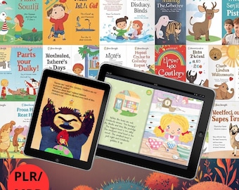 500 e-books for Kids | Bedtime Stories, Educational Tales, Illustrated Books | Instant Download Digital | 500 Kids PLR eBooks, PLR/MRR