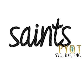 Saints SVG, DXF, PNG