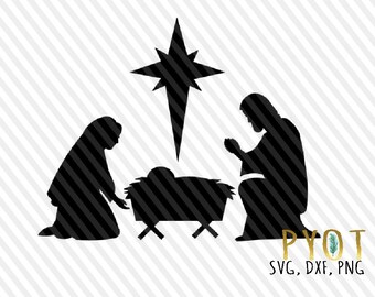 Download Nativity Svg Etsy