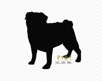 Download Pug Dog Svg Etsy PSD Mockup Templates