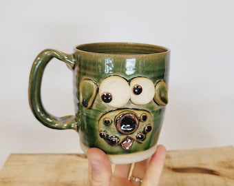 Funny Puppy Dog Furbaby Dog Mom Dad Coffee Cup. Doggy Owner Coffee Cup Gift. Nelson Studio Ug Chug Face Mug. Green Hot Chocolate Mugs.