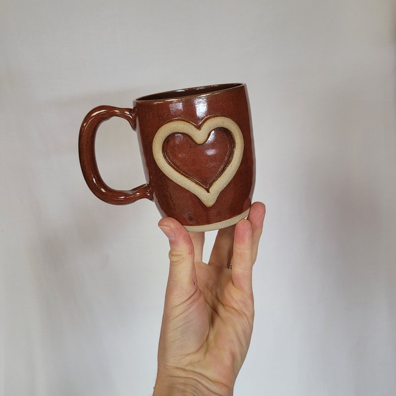 Heart Espresso Mug- Red Hearts main image 1