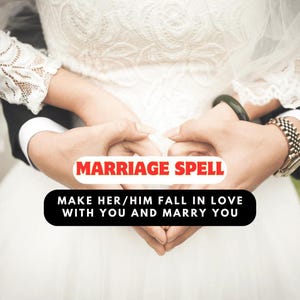 Extreme MARRY ME NOW Spell for Deep Love Commitment and Marriage Proposal, Ritual with White Magic