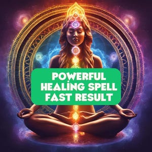 Healing Spell, Health Spell, Physical Healing Spell, Emotional Health Spell, Body Mind Soul Healing Powerful Spell, Extreme Strong