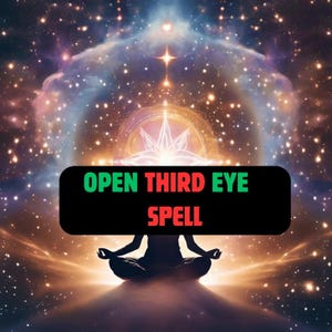 Third Eye Opening Spell: Psychic Awakening Ritual (PDF Guide)