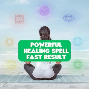 Healing Spell, Health Spell, Physical Healing Spell, Emotional Health Spell, Body Mind Soul Healing Powerful Spell, Extreme Strong