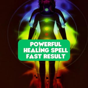 Healing Spell, Health Spell, Physical Healing Spell, Emotional Health Spell, Body Mind Soul Healing Powerful Spell, Extreme Strong