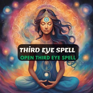 Third Eye Opening Spell: Psychic Potential, Chakra Ritual (PDF Guide)