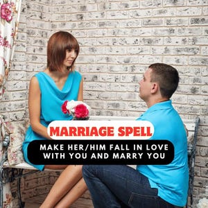 Marriage Commitment Spell, Option am selben Tag, Zaubersprüche, Energiearbeit, Hexe, Zauberarbeit, weiße Magie
