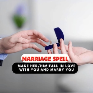 Extrem MARRY ME NOW Zauber für tiefe Liebe und Heiratsantrag, Ritual mit weißer Magie
