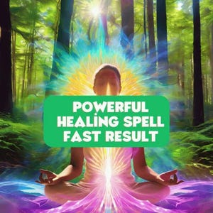 Healing Spell, Health Spell, Physical Healing Spell, Emotional Health Spell, Body Mind Soul Healing Powerful Spell, Extreme Strong