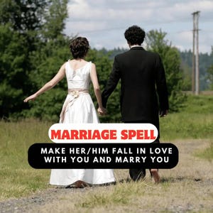 MARRY ME Spell POWERFUL Ehe Zauber, Liebes Zauber, Denk an mich Zauber, Besessenheit, Weiße Magie Same Day Zauber