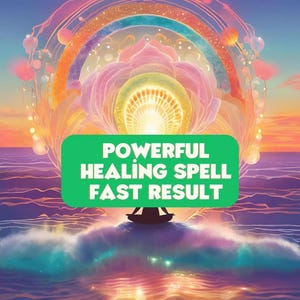 Healing Spell, Health Spell, Physical Healing Spell, Emotional Health Spell, Body Mind Soul Healing Powerful Spell, Extreme Strong