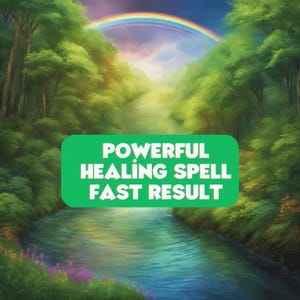 Healing Spell, Health Spell, Physical Healing Spell, Emotional Health Spell, Body Mind Soul Healing Powerful Spell, Extreme Strong