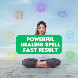 Healing Spell, Health Spell, Physical Healing Spell, Emotional Health Spell, Body Mind Soul Healing Powerful Spell, Extreme Strong