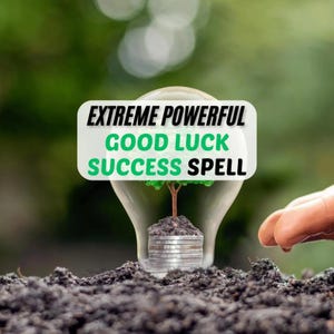 Powerful Good Luck Success Spell: Same Day Casting