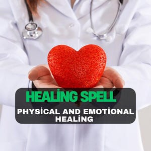 Healing Spell, Health Spell, Physical Healing Spell, Emotional Health Spell, Body Mind Soul Healing Powerful Spell, Extreme Strong