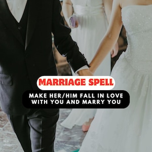 Mächtige Heirate mich Zauber, Ehe Zauber, Liebes Zauber, Heiratsvorschlag Zauber, Obsession Zauber, schlage mir vor Zauber