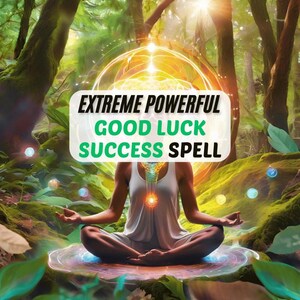 Good Luck Success Spell, Open Your Path To Higher Success! Get Money, Love, Fame, Attract Luck Spell EXTRA STRONG, Powerful Spell, Same Day