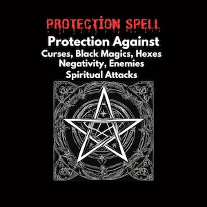 Powerful Protection Spell: Removes Negative Energy, Evil Eye Shield