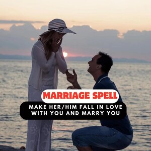 MARRY ME NOW &#39;Zauber | Ehe Zauber | Starke Bindung | Liebe & Obsession Zauber | Vorschlag Heiratszauber