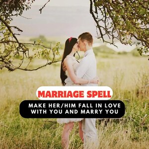 Marry Me Spell, Marriage Spell, Obsession Love Spell, Proposal Manifestation